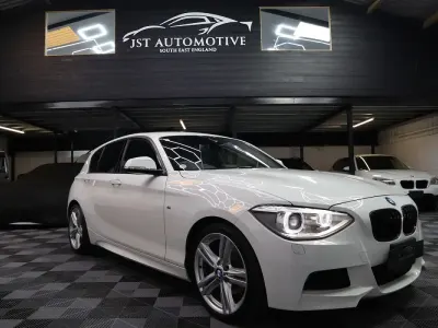 Used BMW 120 M Sport 177 HP (130 kW) 2013 White Hatchback