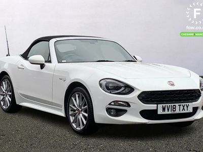 used Fiat 124 Spider CONVERTIBLE 1.4 Multiair Lusso Plus 2dr [Tobacco Leather, 3D Map Display, Cruise Control, LED Headlights, Rear Parking Camera, Rear Parking Sensors]