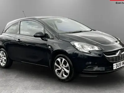 Used Vauxhall Corsa Sport 90 HP (66 kW) 2019 Blue Hatchback