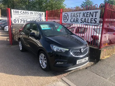 Used Vauxhall Mokka X Active 115 HP (84 kW) 2017 Black SUV