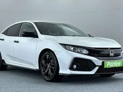Used Honda Civic Sport 126 HP (92 kW) 2019 White Hatchback