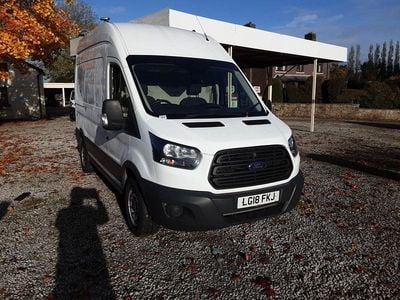 Used Ford Transit 130 HP (95 kW) 2018 White Van