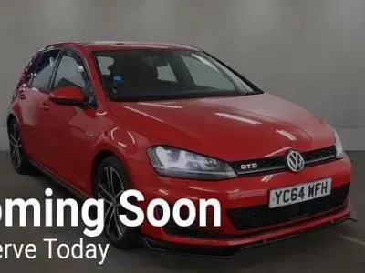 Used VW Golf VII GTD 2014 Red Hatchback