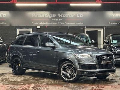 Begagnad Audi Q7 S-line plus 272 HK (200 kW) 2014 Grå SUV