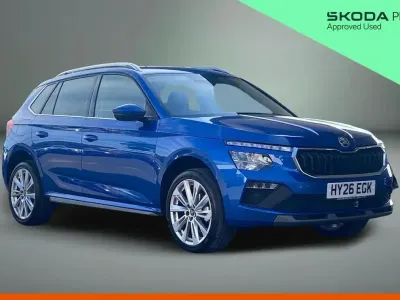 Used Skoda Kamiq SE L 150 HP (110 kW) 2026 Race blue metallic SUV