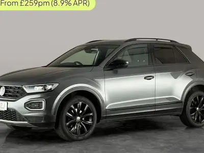 Used VW T-Roc Black Edition 150 HP (110 kW) 2021 Grey SUV
