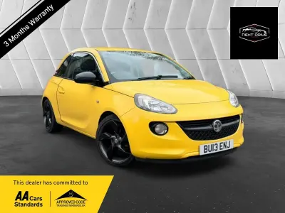 Used Vauxhall Adam Slam 100 HP (73 kW) 2013 Yellow Hatchback
