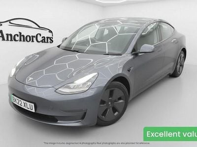 Grey Used 2022 Tesla Model 3 Long Range AWD Sedan | £16,495 (Fair price)