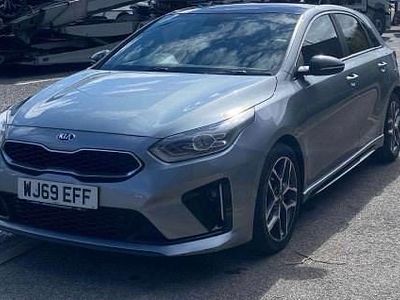 Used Kia Ceed GT-Line 138 HP (101 kW) 2019 Silver Hatchback