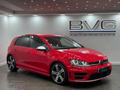 Red Used 2015 VW Golf VII R Hatchback | £15,994 (Fair price)