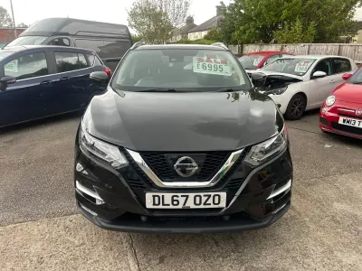 Używany Nissan Qashqai N-Connecta 110 KM (80 kW) 2017 Czarny SUV