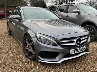Grey Used 2018 Mercedes C220 AMG line Sedan | £9,795 (Good price)