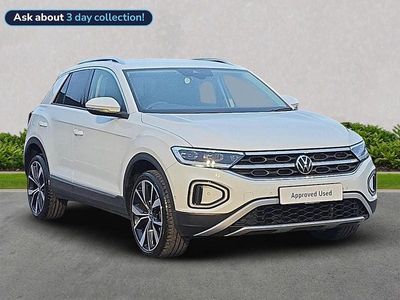 White Used 2022 VW T-Roc Style SUV | £22,272 (Fair price)
