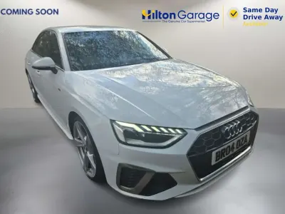 Used Audi A4 S-Line 190 HP (139 kW) 2019 White Sedan