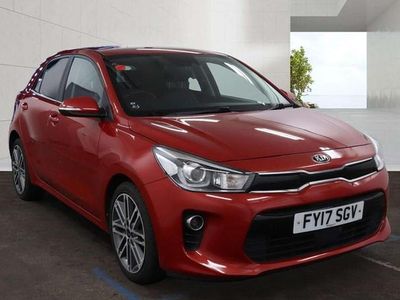 Used Kia Rio First Edition 2017 Red Hatchback