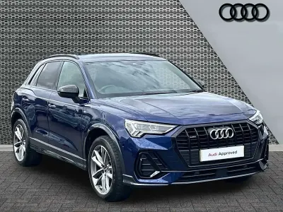 Used Audi Q3 Black Edition 2023 Blue SUV