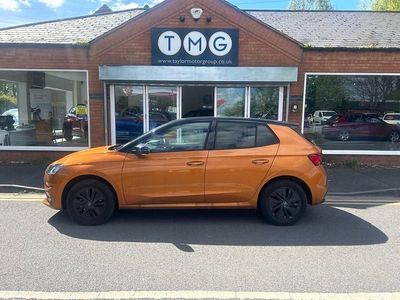 New Skoda Fabia Design Edition 2025 Orange Hatchback