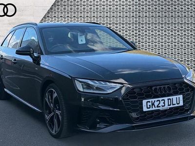 Used Audi A4 Black Edition 204 HP (150 kW) 2023 Black Estate