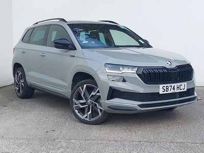 Used Skoda Karoq SportLine 150 HP (110 kW) 2024 Grey SUV