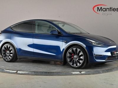 Used Tesla Model Y Performance 392 kW (534 HP) 2022 Blue SUV