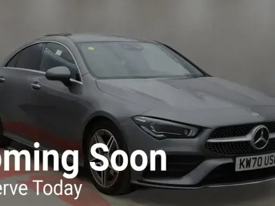 Used Mercedes CLA220 AMG Line Premium Plus 190 HP (139 kW) 2021 Grey Coupe