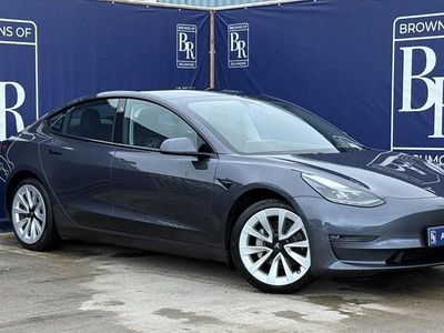 Grey Used 2022 Tesla Model 3 Sedan | £21,750 (Fair price)