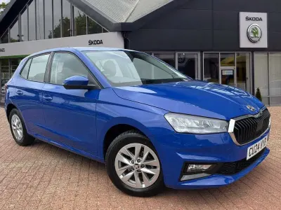 Used Skoda Fabia Comfort 70 HP (51 kW) 2024 Energy blue Hatchback