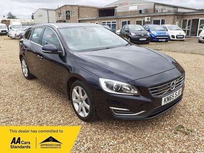 Blue Used 2015 Volvo V60 SE Lux Estate | £6,995 (Fair price)