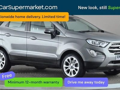 Used Ford Ecosport Titanium 125 HP (91 kW) 2022 SUV