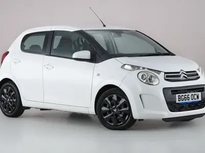 Used Citroën C1 Feel 82 HP (60 kW) 2015 White Hatchback