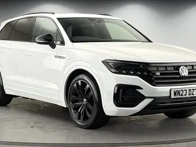 Used VW Touareg Black Edition 286 HP (210 kW) 2022 Pure white SUV
