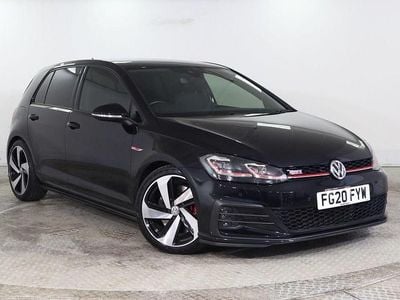 Begagnad VW Golf VII GTI 2020 Svart Halvkombi