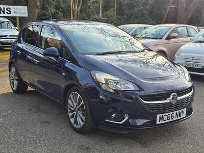 Used Vauxhall Corsa Elite 2017 Blue Hatchback