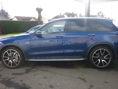 Used Mercedes GLC43 AMG Premium Plus 400 HP (294 kW) 2017 Blue Estate