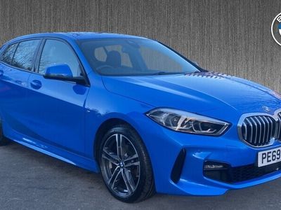 Used BMW 118 M Sport 138 HP (101 kW) 2019 Blue Hatchback