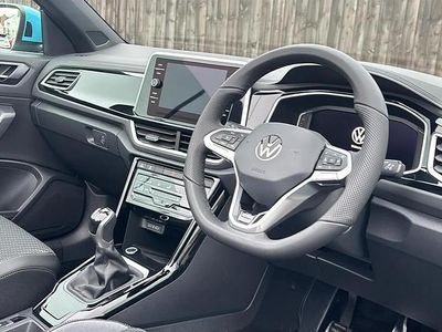 New VW T-Roc Cabriolet R-line 147 HP (108 kW) 2025 Blue Cabriolet