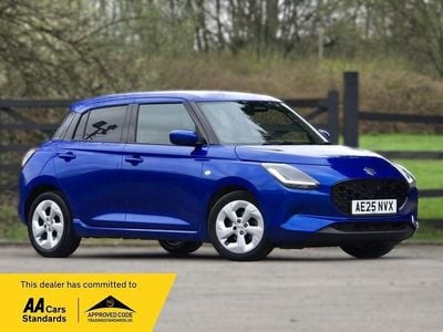 Used Suzuki Swift 82 HP (60 kW) 2025 Blue Hatchback