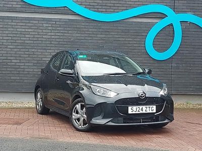 Used Mazda 2 Exclusive-Line 116 HP (85 kW) 2024 Black Hatchback