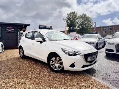 White Used 2015 Mazda 2 Hatchback | £5,995 (Fair price)