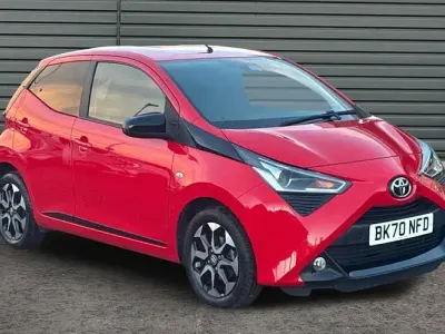Used Toyota Aygo Trend 72 HP (52 kW) 2020 Red Hatchback