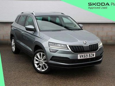 Used Skoda Karoq SE L 147 HP (108 kW) 2019 Business grey metallic SUV