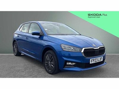 Used Skoda Fabia Comfort 95 HP (69 kW) 2023 Blue Hatchback
