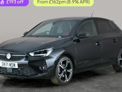 Used Vauxhall Corsa Edition 101 HP (74 kW) 2022 Black Hatchback