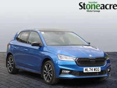 Used Skoda Fabia Monte Carlo 116 HP (85 kW) 2024 Blue Hatchback