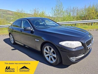 Begagnad BMW 520 Sport Line 184 HK (135 kW) 2010 Svart Sedan