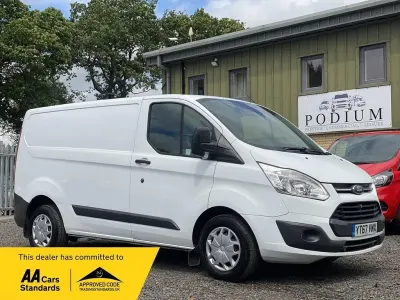 Used Ford Transit Custom Trend 130 HP (95 kW) 2017 White Van
