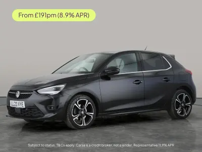 Used Vauxhall Corsa Ultimate 131 HP (96 kW) 2023 Black Hatchback
