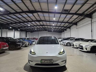 Used Tesla Model Y Long Range AWD 378 kW (514 HP) 2022 White SUV