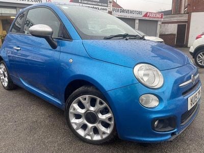Blue Used 2015 Fiat 500 S Hatchback | £3,490 (Good price)