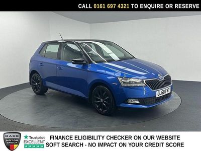 Used Skoda Fabia Colour Edition 75 HP (55 kW) 2019 Blue Hatchback